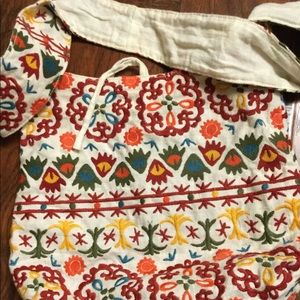 limited edition Bags - Linen Embroidered Bag limited edition Bags - Linen Embroidered Bag